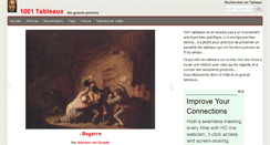Desktop Screenshot of 1001tableaux.net