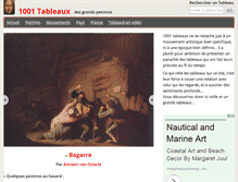 Tablet Screenshot of 1001tableaux.net